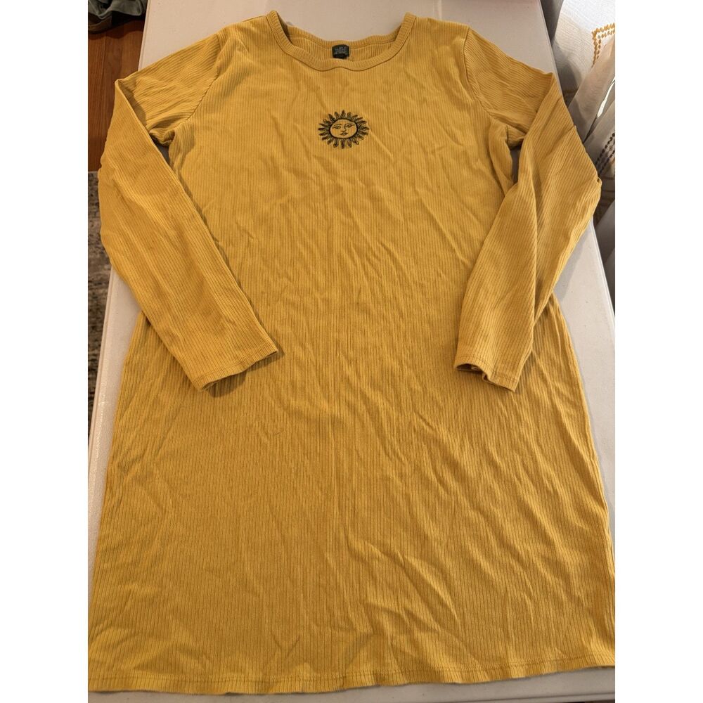 Sun Ribbed Dress